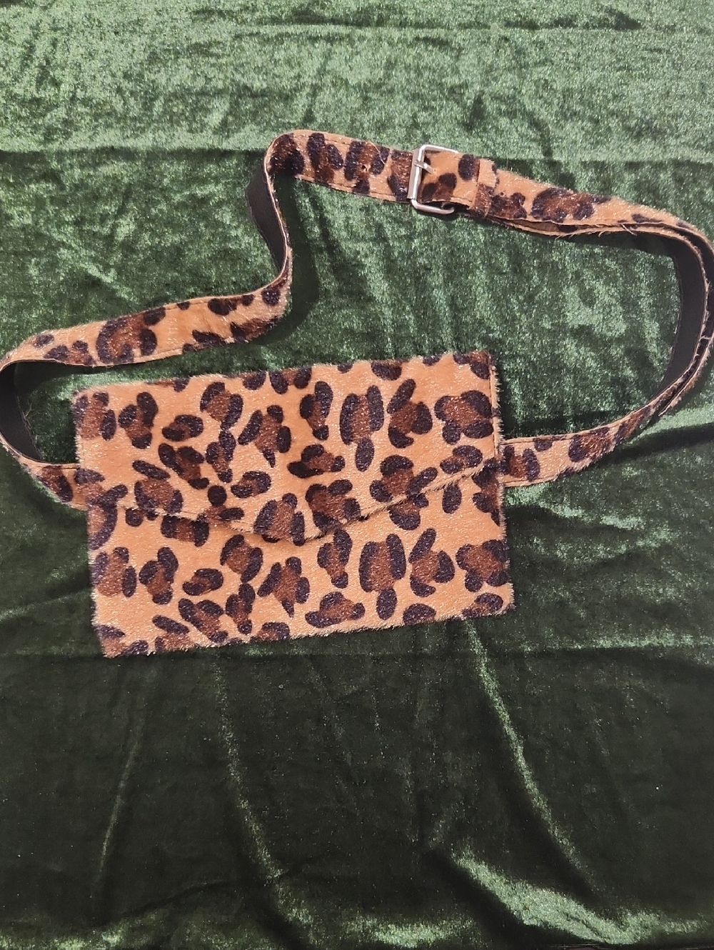 Leopard Print Crossbody/Waist Bag